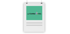 Plakate 4/0 farbig - einseitig