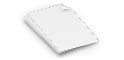 Briefpapier blanko - unbedruckt