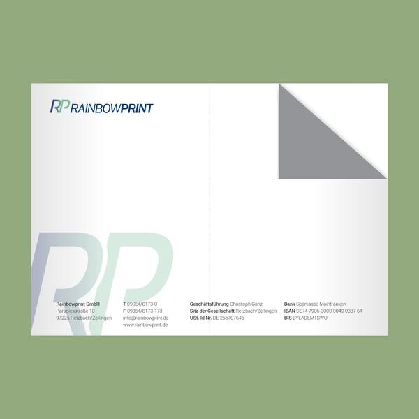 Produktbild für 'Briefpapier DIN A3 (29,7 x 42 cm), 4/1-farbig bedruckt'