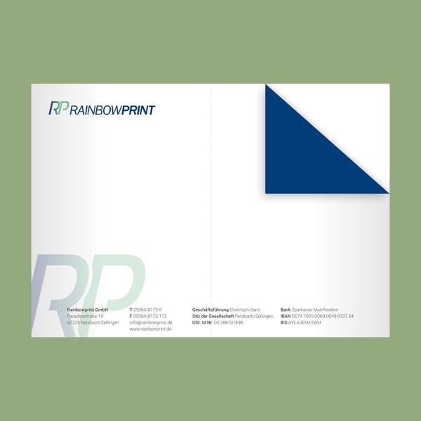 Produktbild für 'Briefpapier DIN A3 (29,7 x 42 cm), 4/4-farbig bedruckt'
