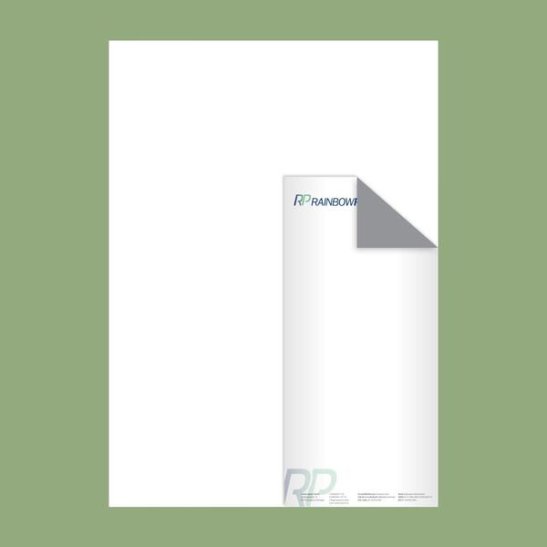 Produktbild für 'Briefpapier DIN lang (9,8 x 21 cm), 4/1-farbig bedruckt'