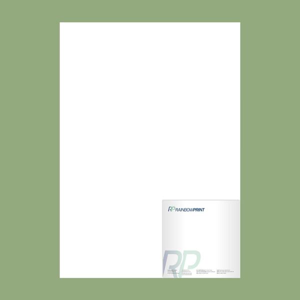 Produktbild fr 'Briefpapier Quadrat 9x9 cm Offset 80 g/m 4/0-farbig'