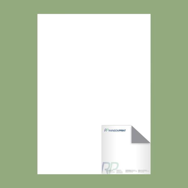 Produktbild fr 'Briefpapier Quadrat 9x9 cm Offset 80 g/m 4/1-farbig'