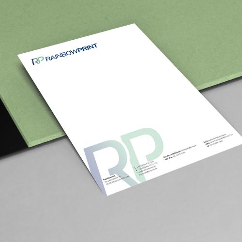 10.000 Briefpapier drucken | 90 g/m2, einseitig bedruckt