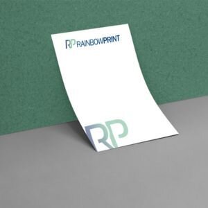 Ein Flyer von Rainbowprint.