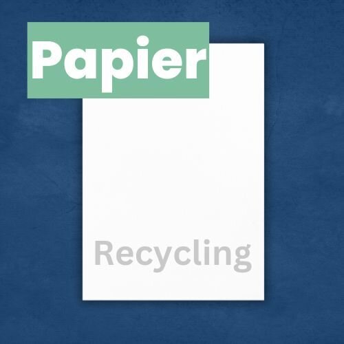 Recycling-Papier bei Rainbowprint für den Druck von nachhaltigen Produkten.